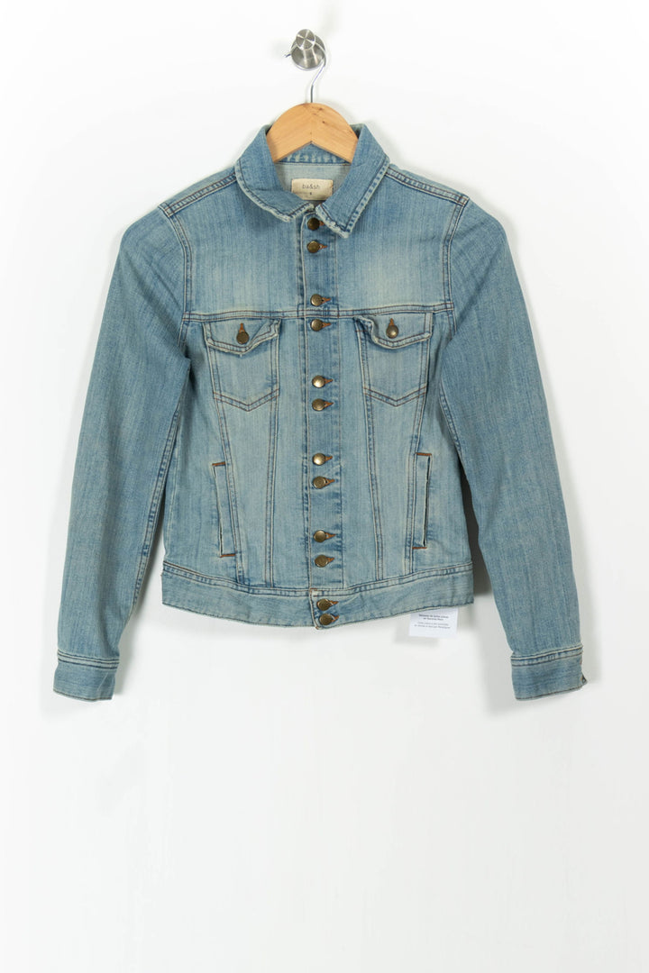 Veste en Jean Bleue - Taille XS/34 de la marque ba&sh | PARAD105025 - Vendu par Paradigme - Image 2