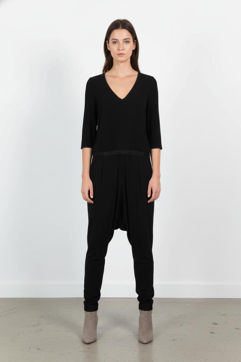 Combinaison Noire - Taille XS/34 de la marque ba&sh | PARAD105026 - Vendu par Paradigme - Image 1