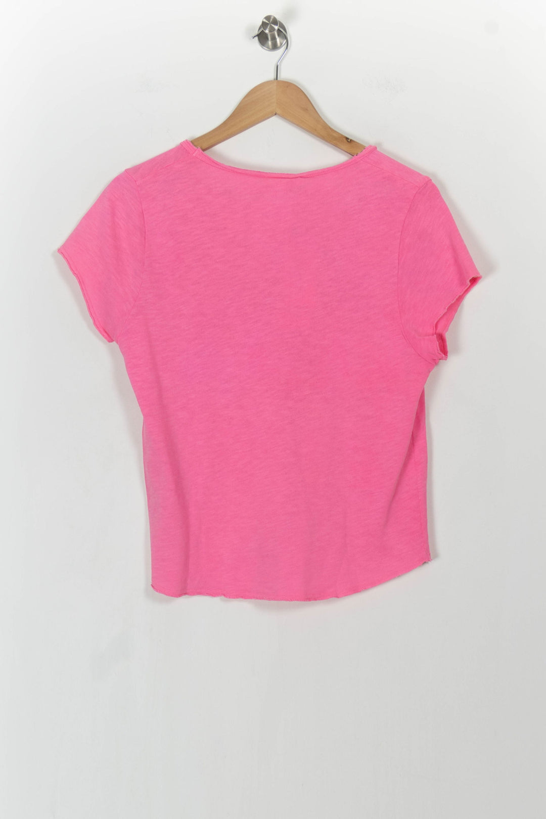 Tee-shirt Rose - Taille S/36 de la marque American Vintage | PARAD105028 - Vendu par Paradigme - Image 4