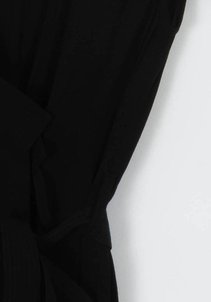 Robe portefeuille noire - Taille S/36 de la marque Soeur | PARAD105030 - Vendu par Paradigme - Image 3