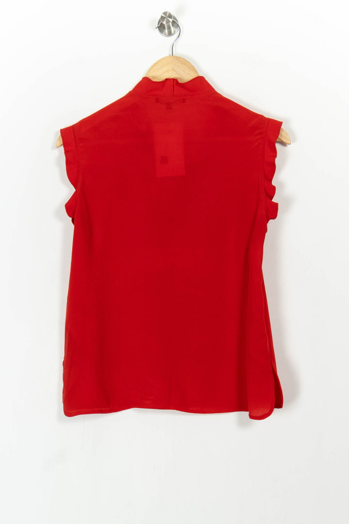 Blouse Rouge - Taille M/38 de la marque Maje | PARAD105034 - Vendu par Paradigme - Image 4
