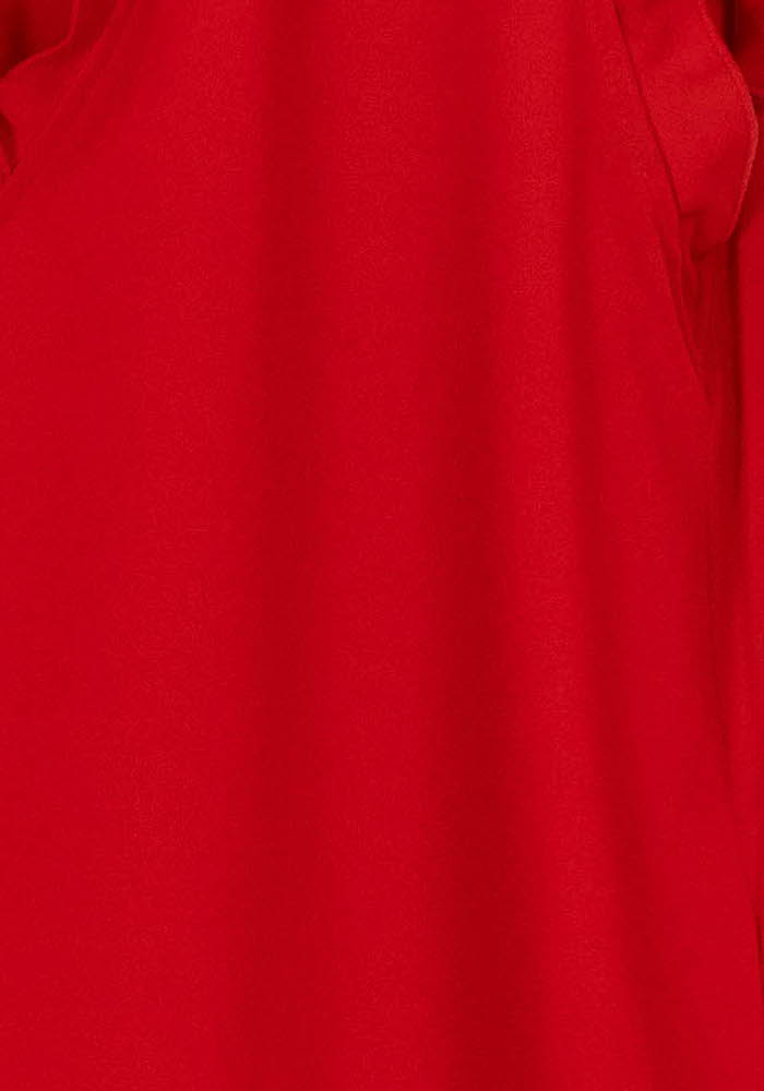 Blouse Rouge - Taille M/38 de la marque Maje | PARAD105034 - Vendu par Paradigme - Image 3