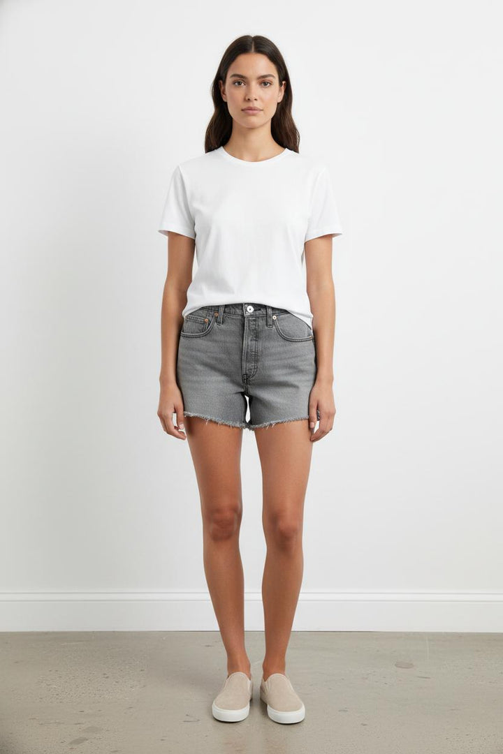 Short en Jean Gris - Taille L/40 de la marque Levi's | PARAD105041 - Vendu par Paradigme - Image 1