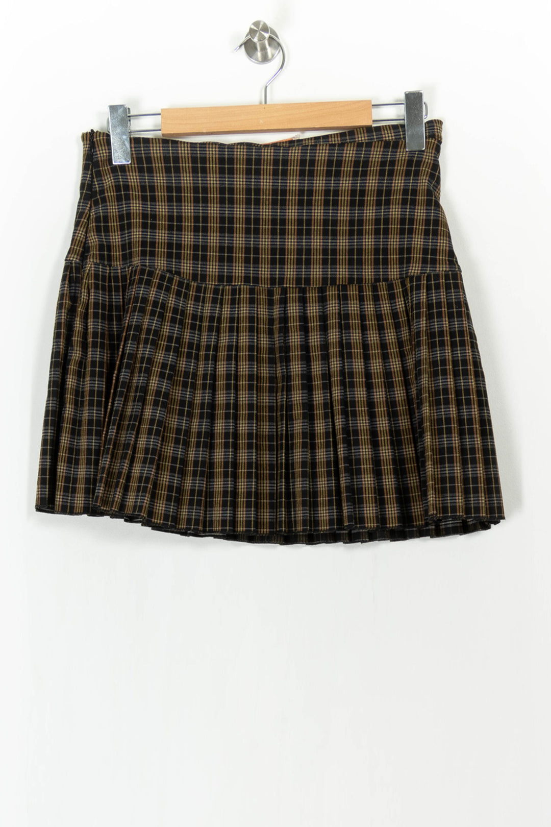 Jupe Plissée Noire et Jaune - Taille M/38 de la marque Imprevu | PARAD105051 - Vendu par Paradigme - Image 4