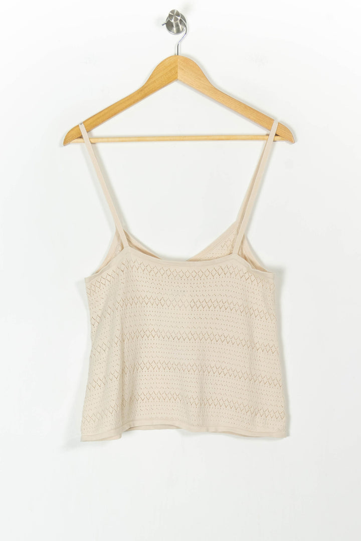 Débardeur Beige - Taille M/38 de la marque Sézane | PARAD105061 - Vendu par Paradigme - Image 4