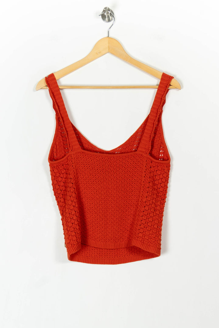 Débardeur Rouge - Taille M/38 de la marque Des petits hauts | PARAD105062 - Vendu par Paradigme - Image 4