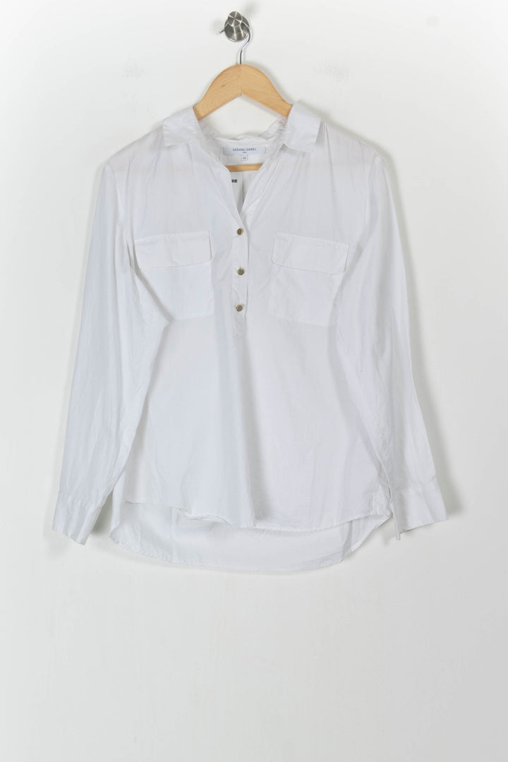 Chemise Blanche - Taille L/40 de la marque Gerard Darel | PARAD105081 - Vendu par Paradigme - Image 2