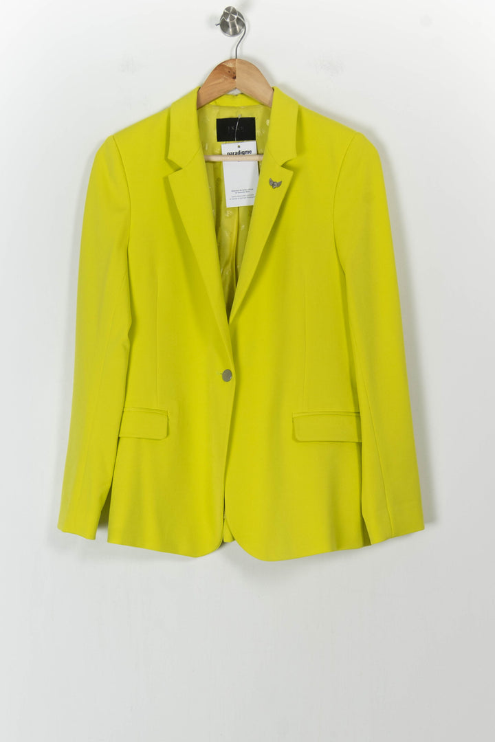 Blazer Jaune - Taille M/38 de la marque IKKS | PARAD105085 - Vendu par Paradigme - Image 2
