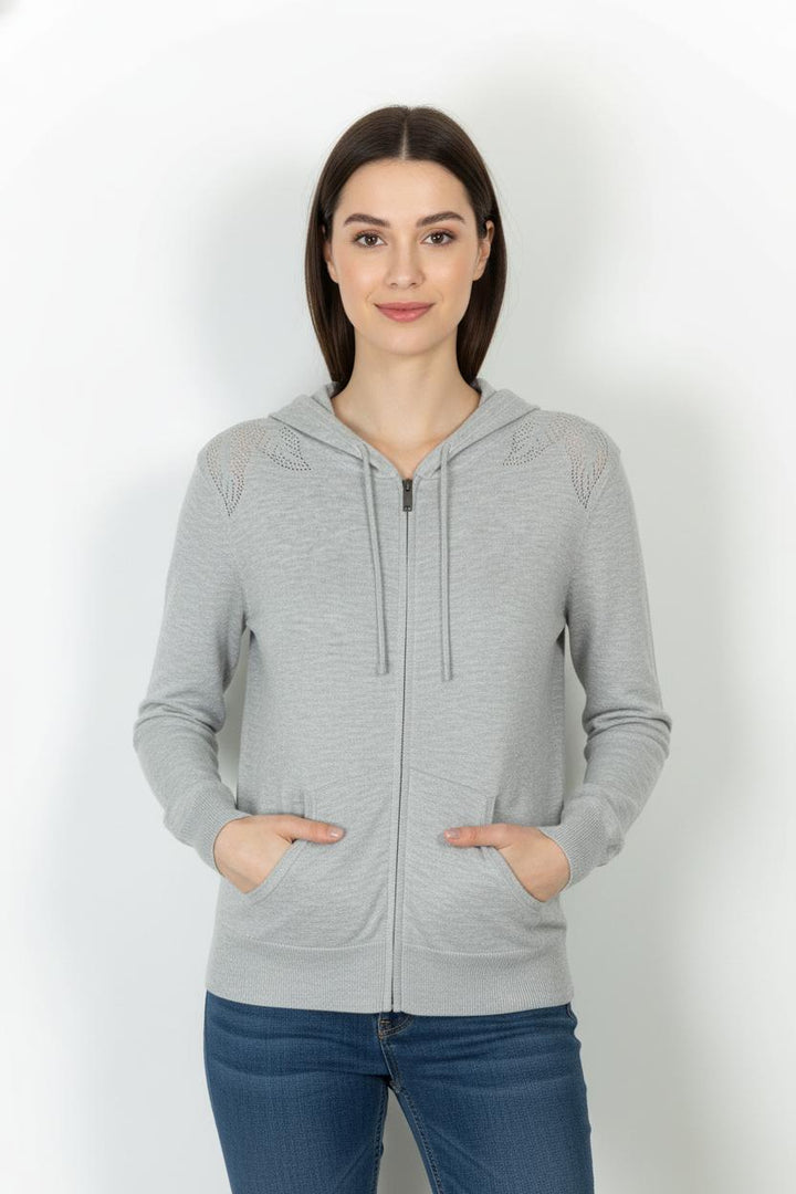 Gilet Gris - Taille S/36 de la marque IKKS | PARAD105090 - Vendu par Paradigme - Image 1
