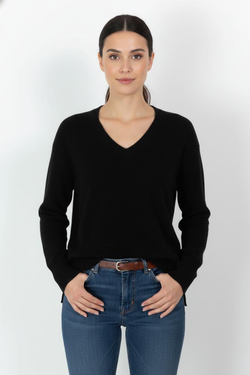 Pull Noir - Taille M/38 de la marque Absolut Cashmere | PARAD105098 - Vendu par Paradigme - Image 1