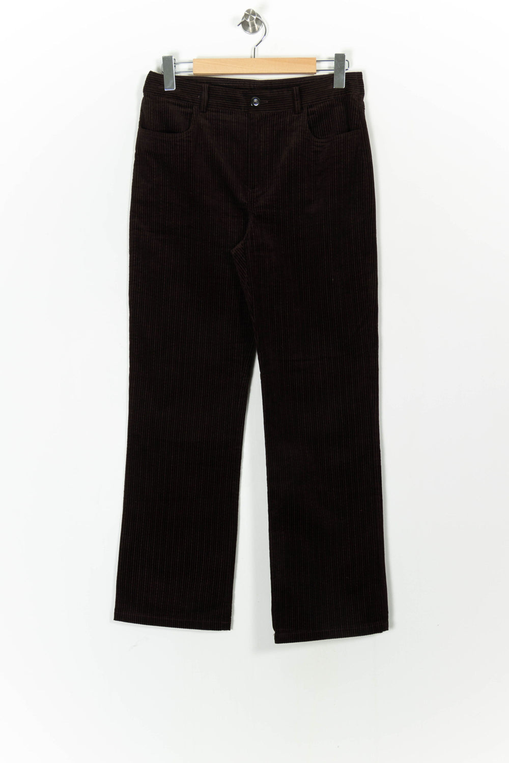 Pantalon Côtelé Marron - Taille L/40 de la marque Des petits hauts | PARAD105100 - Vendu par Paradigme - Image 2