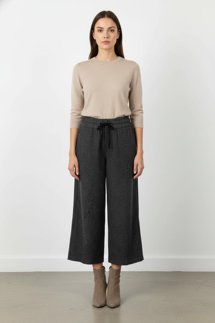 Pantalon Large Gris - Taille XL/42 de la marque La Fée Maraboutée | PARAD105102 - Vendu par Paradigme - Image 1