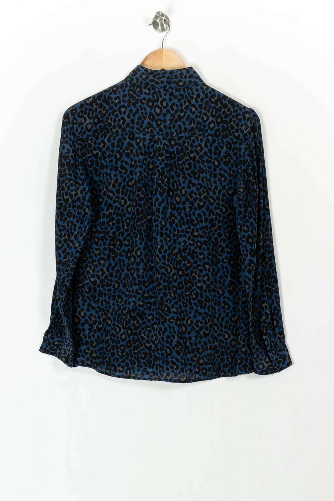 Chemise Bleu et Noir - Taille M/38 de la marque Caroll | PARAD105107 - Vendu par Paradigme - Image 4