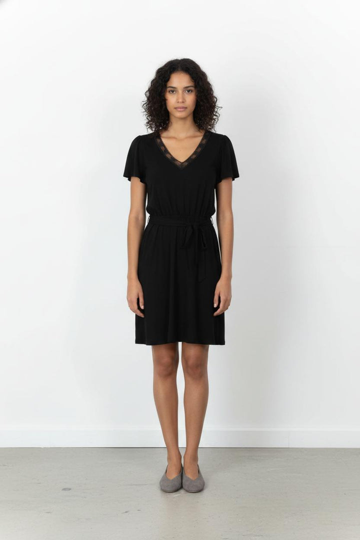 Robe Courte Noire - Taille M/38 de la marque Des petits hauts | PARAD105111 - Vendu par Paradigme - Image 1