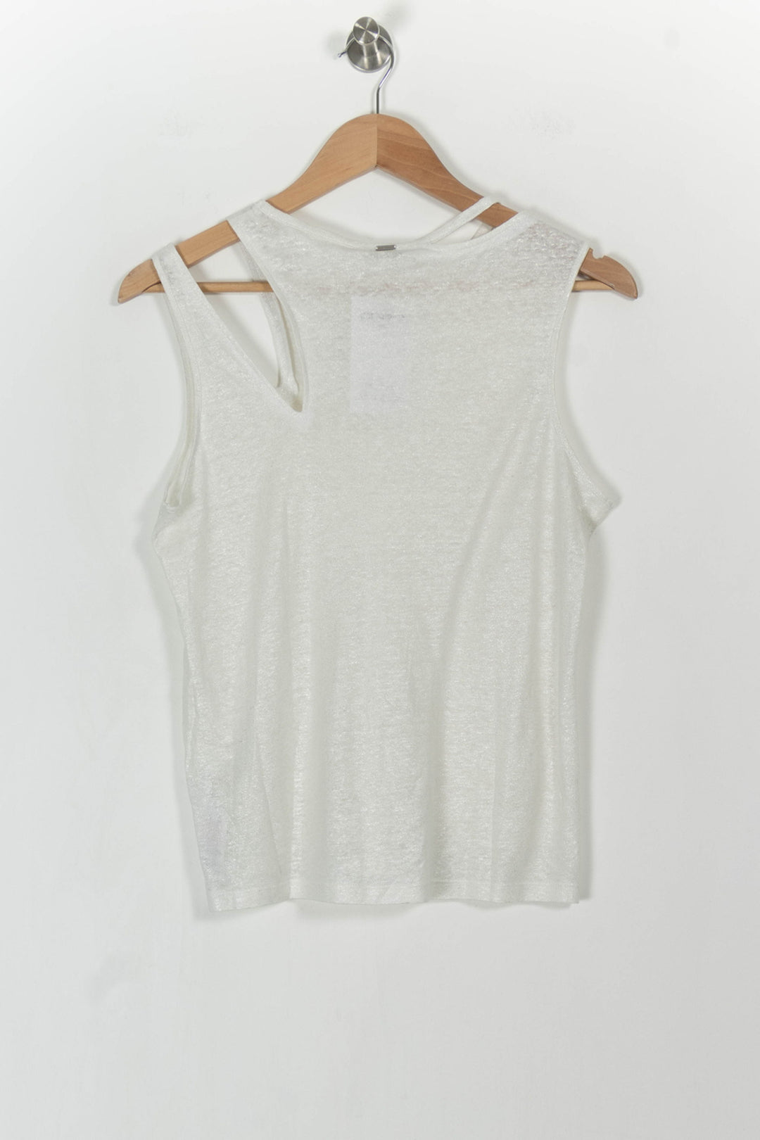 Débardeur Blanc - Taille S/36 de la marque IKKS | PARAD105114 - Vendu par Paradigme - Image 4