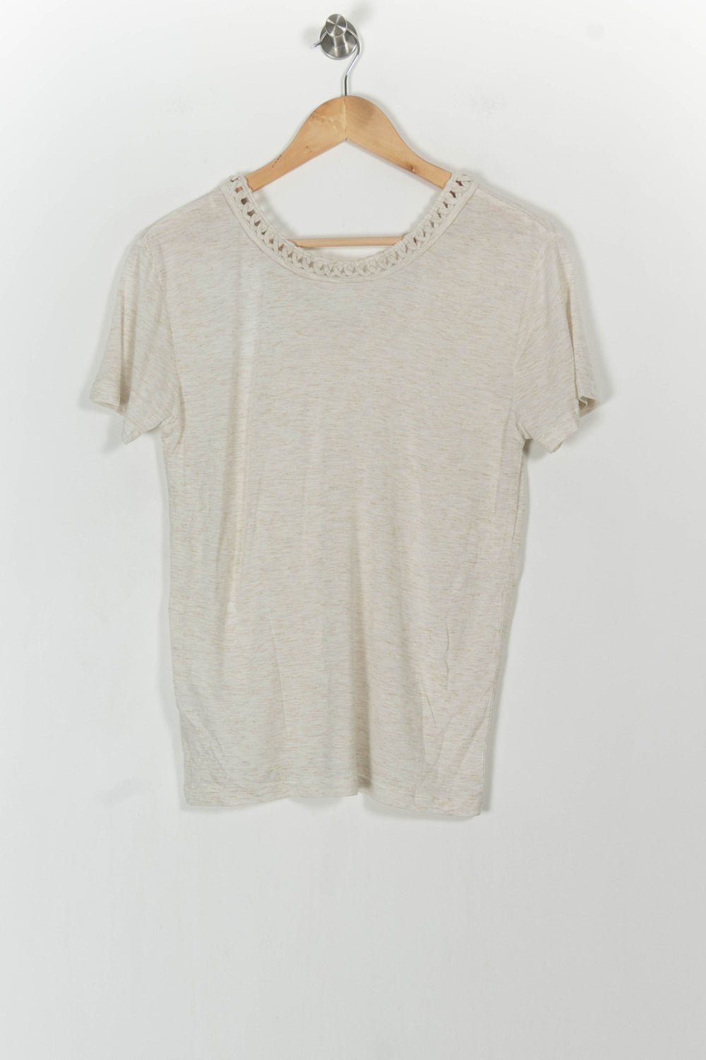 T-shirt Beige - Taille M/38 de la marque IKKS | PARAD105117 - Vendu par Paradigme - Image 2