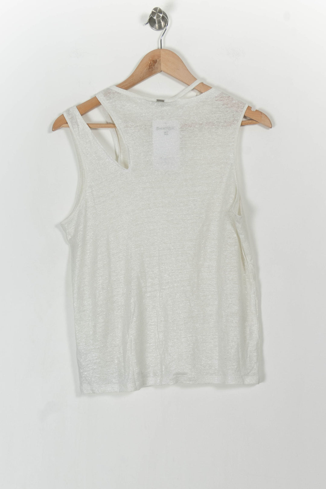 Débardeur Blanc - Taille M/38 de la marque IKKS | PARAD105118 - Vendu par Paradigme - Image 4