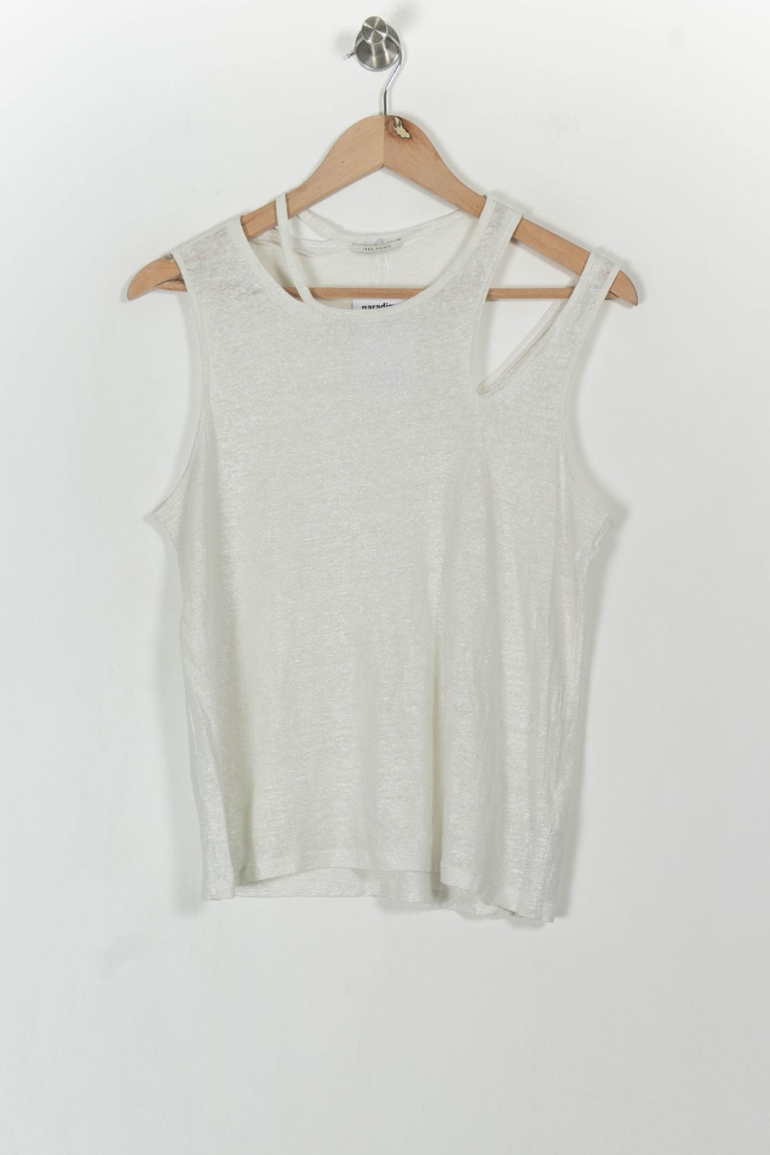 Débardeur Blanc - Taille M/38 de la marque IKKS | PARAD105118 - Vendu par Paradigme - Image 2
