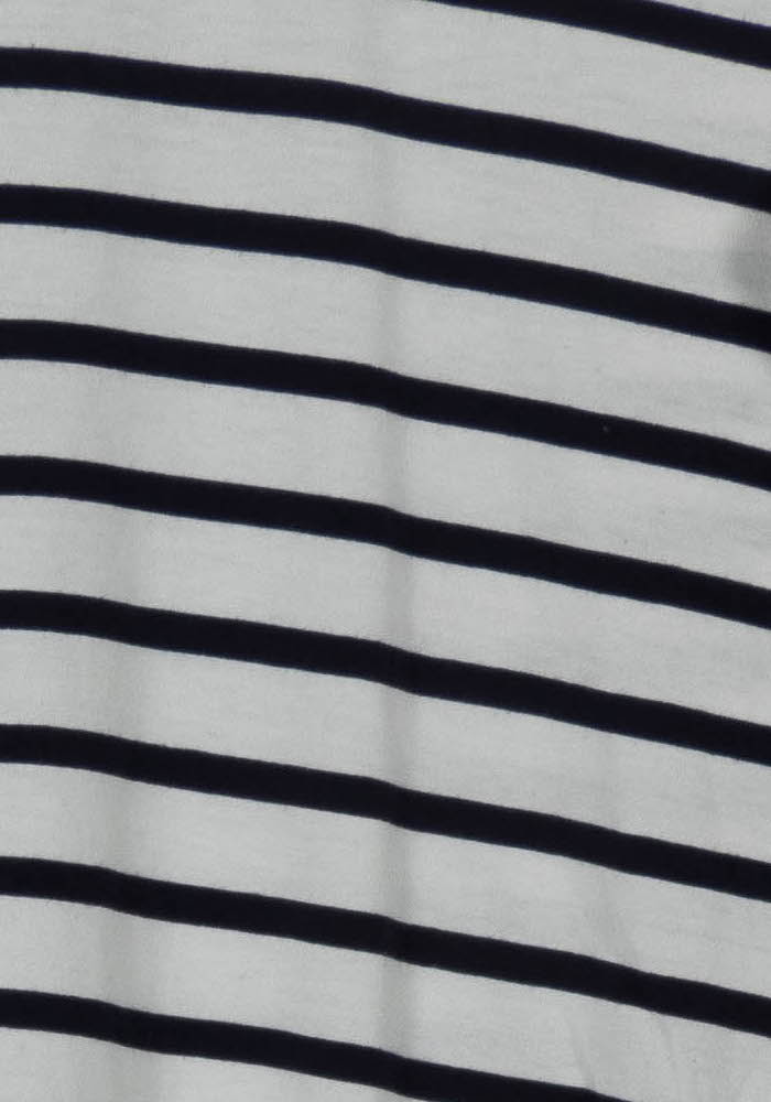 Tee-shirt Blanc et Bleu Marine - Taille S/36 de la marque IKKS | PARAD105122 - Vendu par Paradigme - Image 3