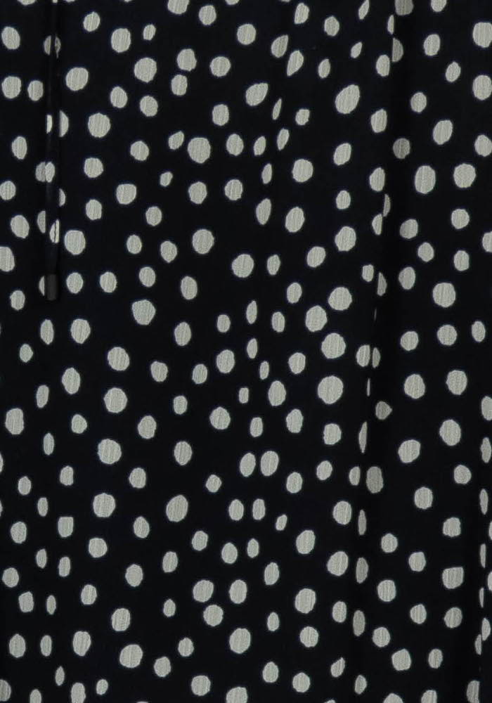 Robe Courte Noire à Pois Blancs - Taille S/36 de la marque IKKS | PARAD105123 - Vendu par Paradigme - Image 3