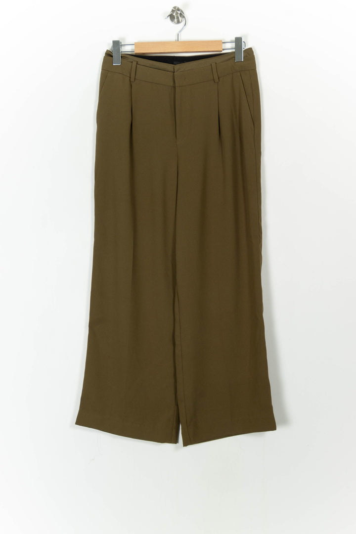 Pantalon Large Vert - Taille L/40 de la marque IKKS | PARAD105124 - Vendu par Paradigme - Image 2