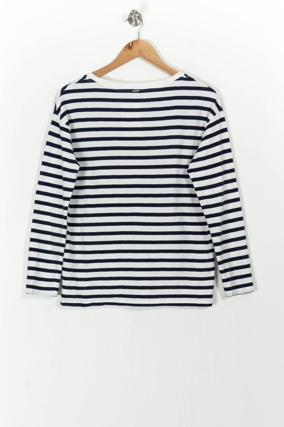 Marinière Blanc et Bleu Marine - Taille M/38 de la marque IKKS | PARAD105125 - Vendu par Paradigme - Image 4