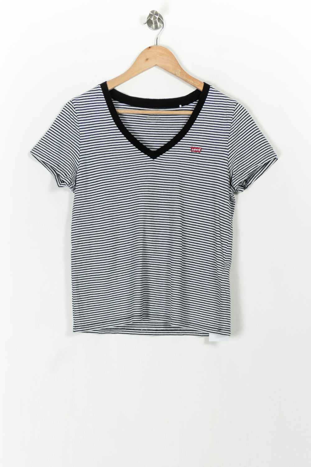 Tee-shirt Blanc et Noir - Taille S/36 de la marque Levi's | PARAD105126 - Vendu par Paradigme - Image 2