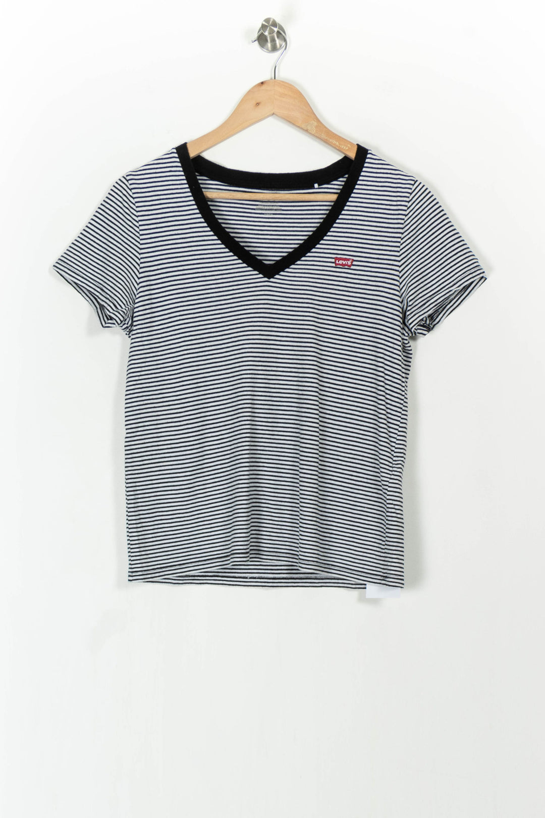 Tee-shirt Blanc et Noir - Taille S/36 de la marque Levi's | PARAD105126 - Vendu par Paradigme - Image 2