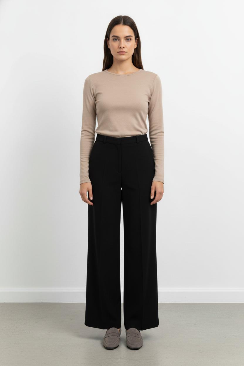 Pantalon Noir - Taille L/40 de la marque IKKS | PARAD105129 - Vendu par Paradigme - Image 1