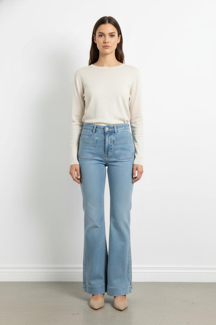 Jean Bleu - Taille XS/34 de la marque Petite Mendigote | PARAD105136 - Vendu par Paradigme - Image 1