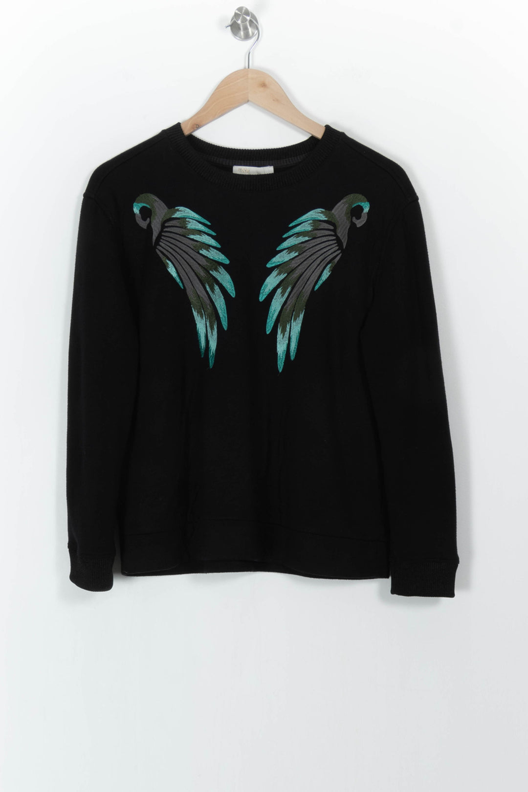 Sweat Noir et Vert - Taille L/40 de la marque Maje | PARAD105139 - Vendu par Paradigme - Image 2