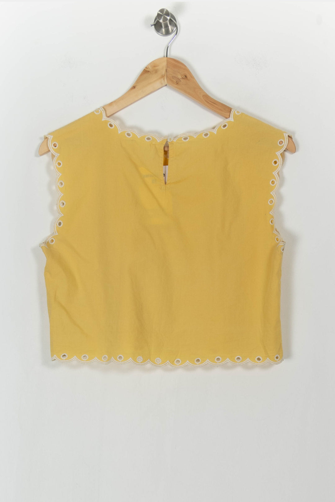 Top Jaune et Blanc - Taille S/36 de la marque Petite Mendigote | PARAD105143 - Vendu par Paradigme - Image 4