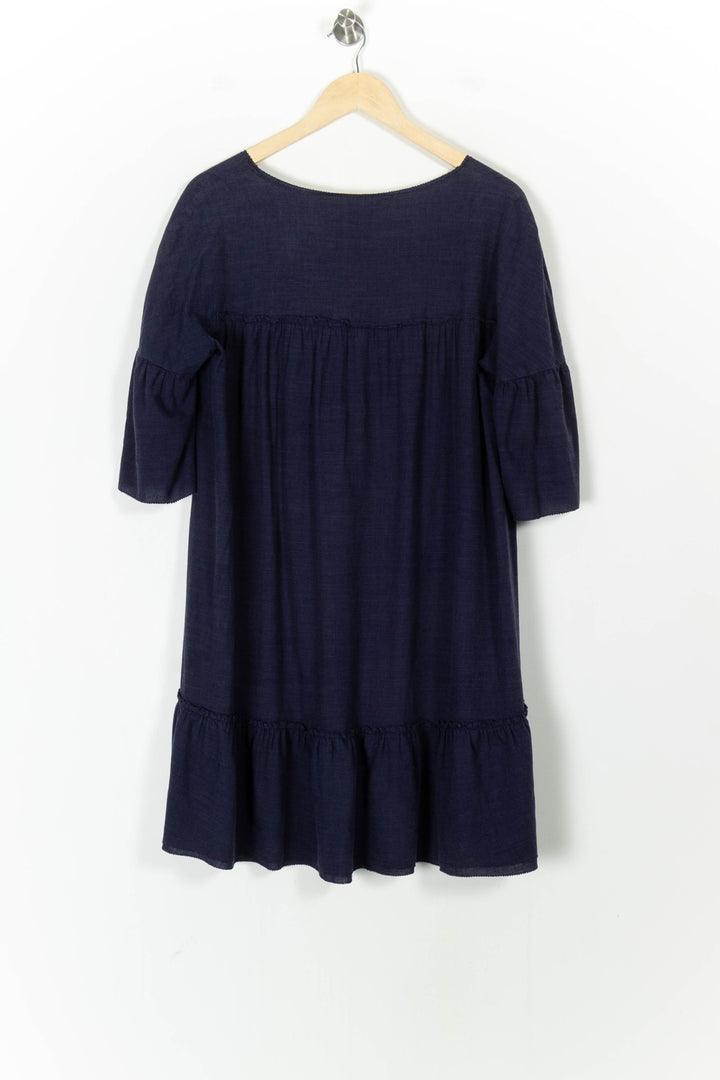 Robe Courte Bleue - Taille L/40 de la marque Comptoir des Cotonniers | PARAD105145 - Vendu par Paradigme - Image 4