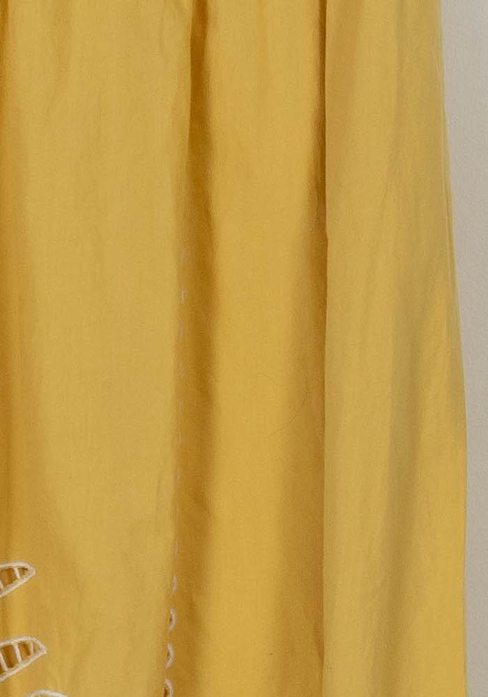 Jupe Longue Jaune et Blanche - Taille XS/34 de la marque Petite Mendigote | PARAD105149 - Vendu par Paradigme - Image 3