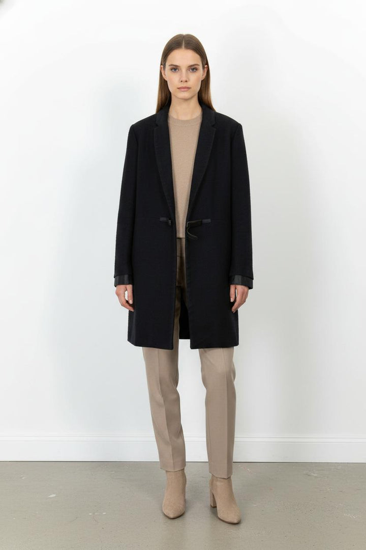 Manteau Bleu - Taille L/40 de la marque Maje | PARAD105158 - Vendu par Paradigme - Image 1