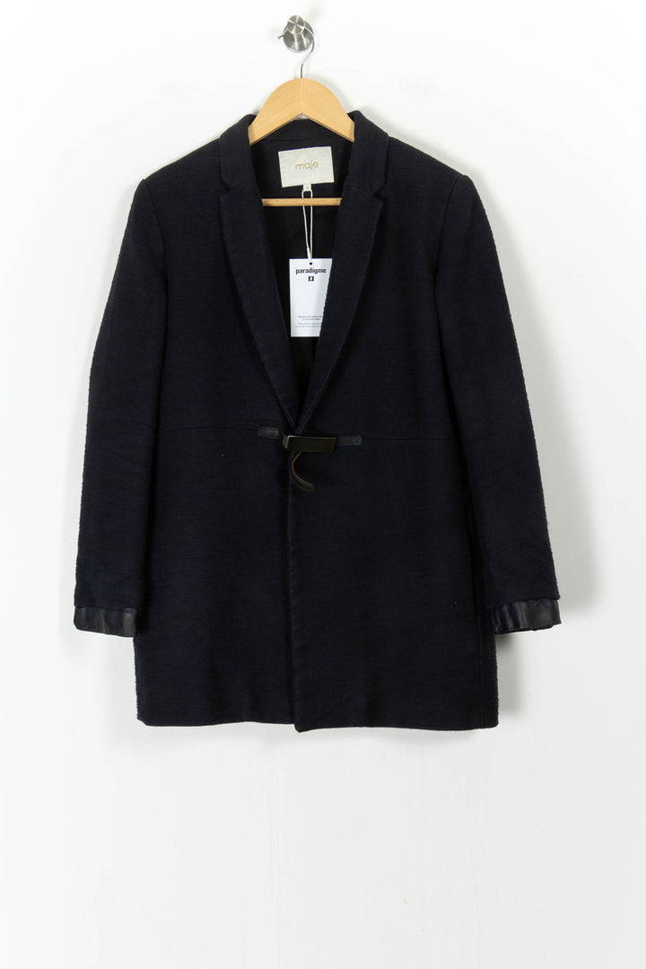 Manteau Bleu - Taille L/40 de la marque Maje | PARAD105158 - Vendu par Paradigme - Image 2