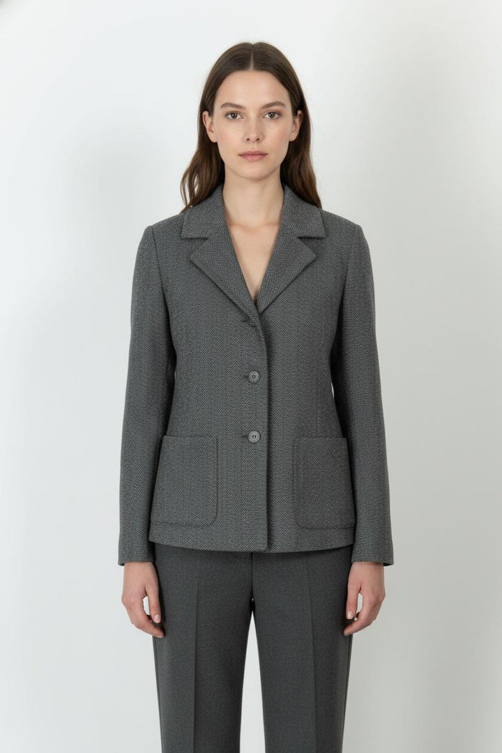 Blazer Gris - Taille S/36 de la marque Agnès b. | PARAD105159 - Vendu par Paradigme - Image 1