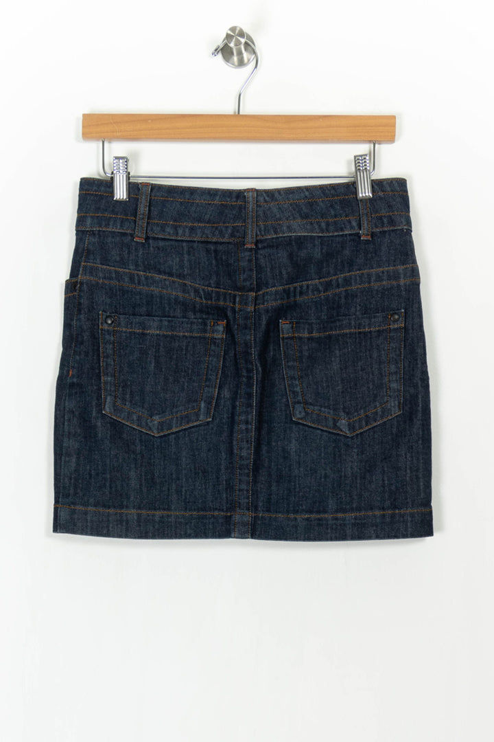 Jupe en Jean Bleue - Taille S/36 de la marque Kookai | PARAD105164 - Vendu par Paradigme - Image 4
