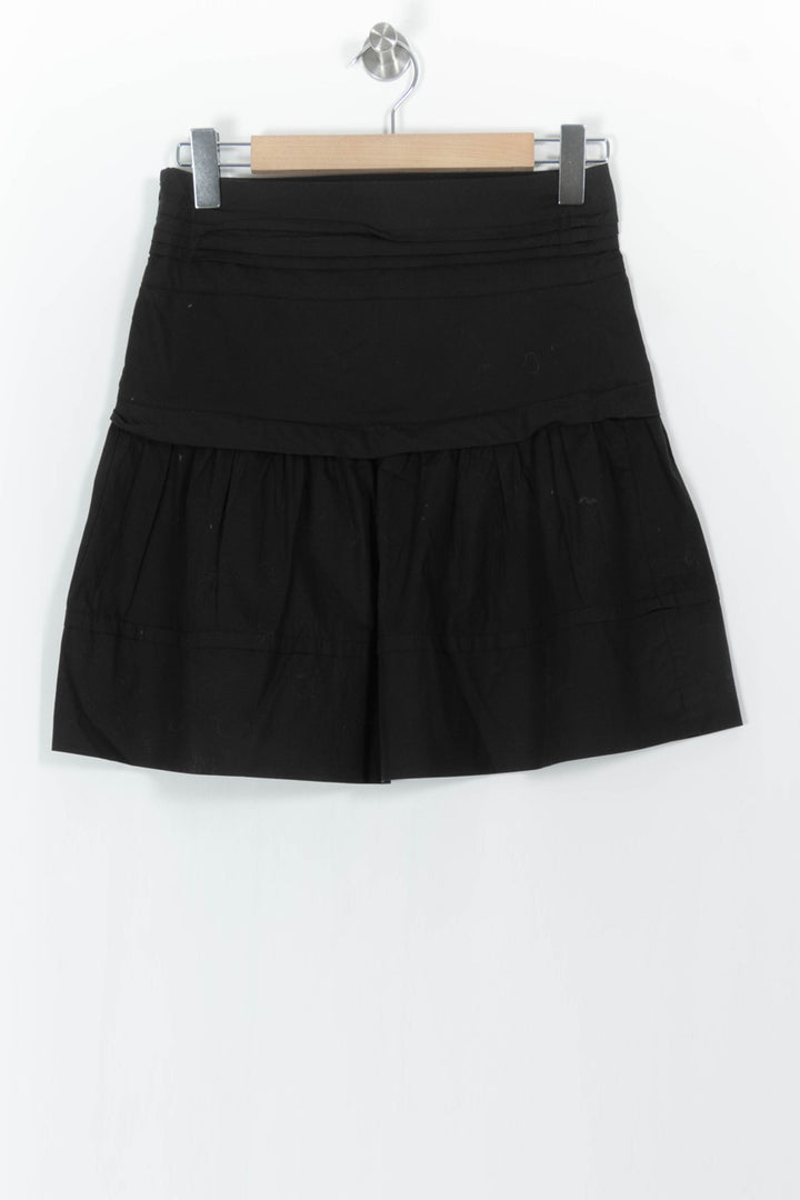 Jupe Volantée Noire - Taille S/36 de la marque Kookai | PARAD105166 - Vendu par Paradigme - Image 4