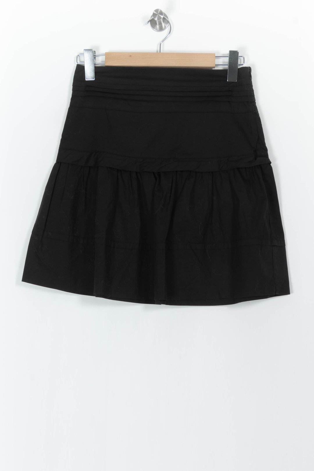 Jupe Volantée Noire - Taille S/36 de la marque Kookai | PARAD105166 - Vendu par Paradigme - Image 2