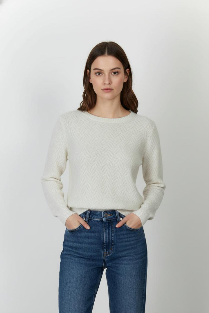 Pull Beige - Taille XS/34 de la marque Caroll | PARAD105167 - Vendu par Paradigme - Image 1