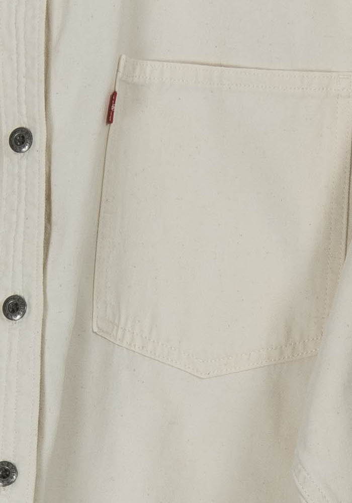 Surchemise en Jean Beige - Taille L/40 de la marque Levi's | PARAD105169 - Vendu par Paradigme - Image 3