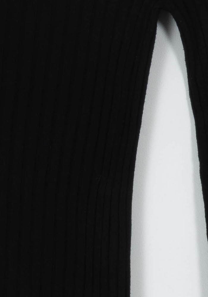 Pull Noir - Taille S/36 de la marque Au Printemps Paris | PARAD105171 - Vendu par Paradigme - Image 3