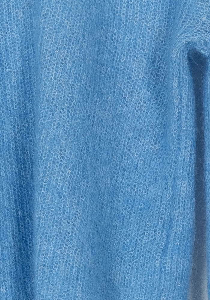 Pull Bleu - Taille XS/34 de la marque Caroll | PARAD105172 - Vendu par Paradigme - Image 3