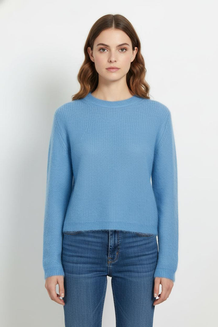 Pull Bleu - Taille XS/34 de la marque Caroll | PARAD105172 - Vendu par Paradigme - Image 1