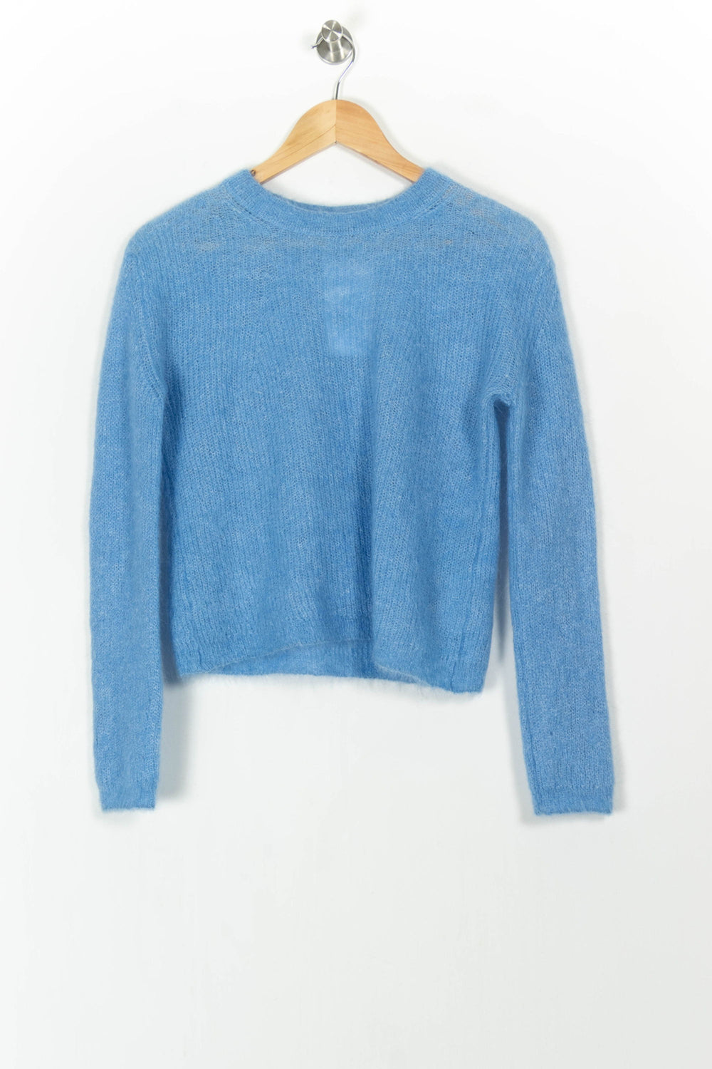 Pull Bleu - Taille XS/34 de la marque Caroll | PARAD105172 - Vendu par Paradigme - Image 2