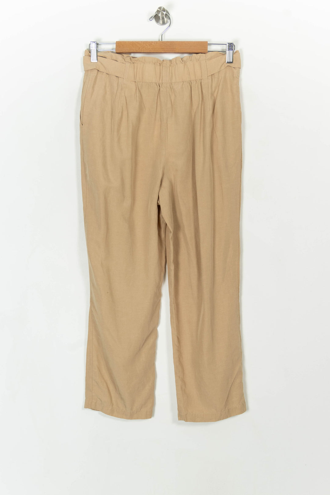 Pantalon Beige - Taille L/40 de la marque Caroll | PARAD105173 - Vendu par Paradigme - Image 4