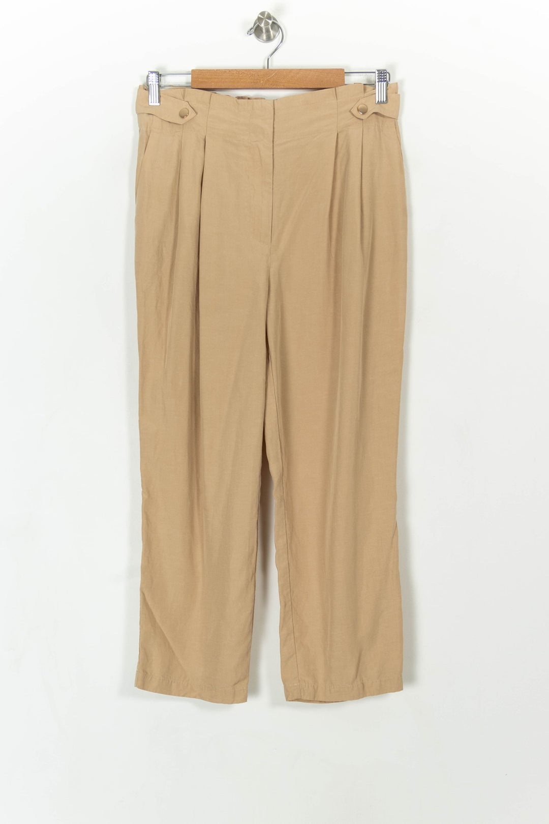 Pantalon Beige - Taille L/40 de la marque Caroll | PARAD105173 - Vendu par Paradigme - Image 2
