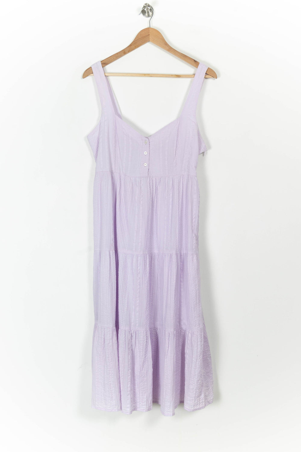 Robe Longue Lilas - Taille M/38 de la marque Kookai | PARAD105179 - Vendu par Paradigme - Image 2