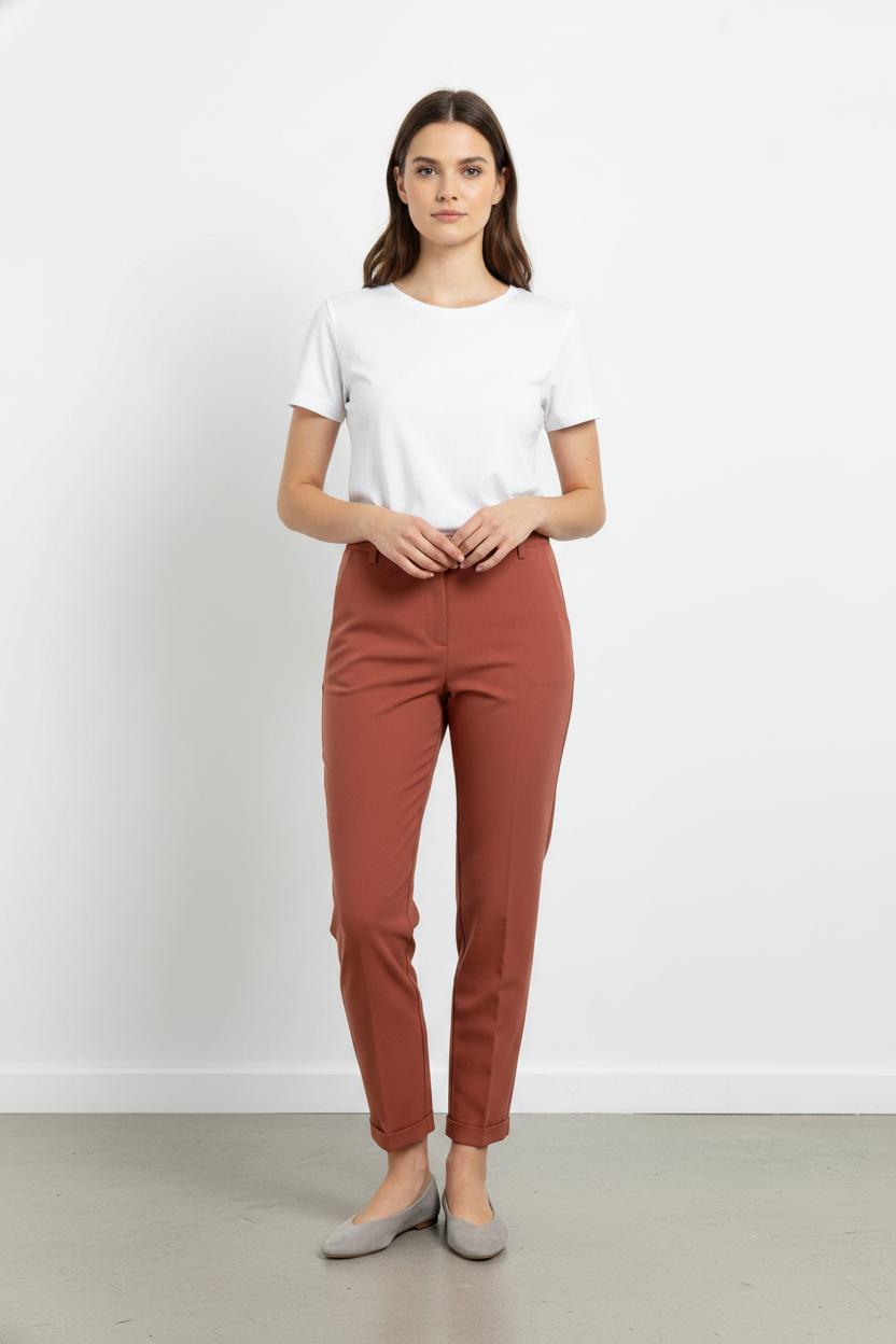 Pantalon Bordeaux - Taille L/40 de la marque Imperial | PARAD105180 - Vendu par Paradigme - Image 1